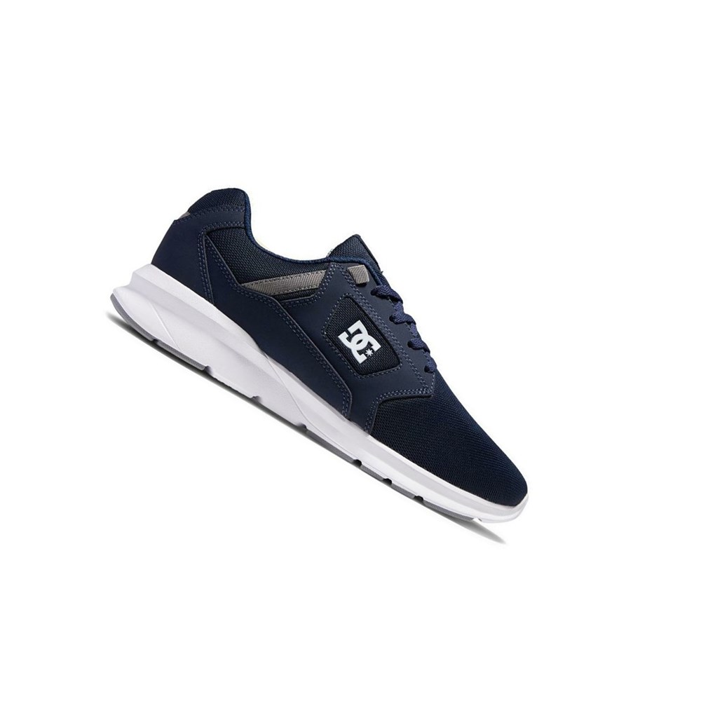 Homme Navy White Basket DC Skyline Lightweight - france DEK-3724103