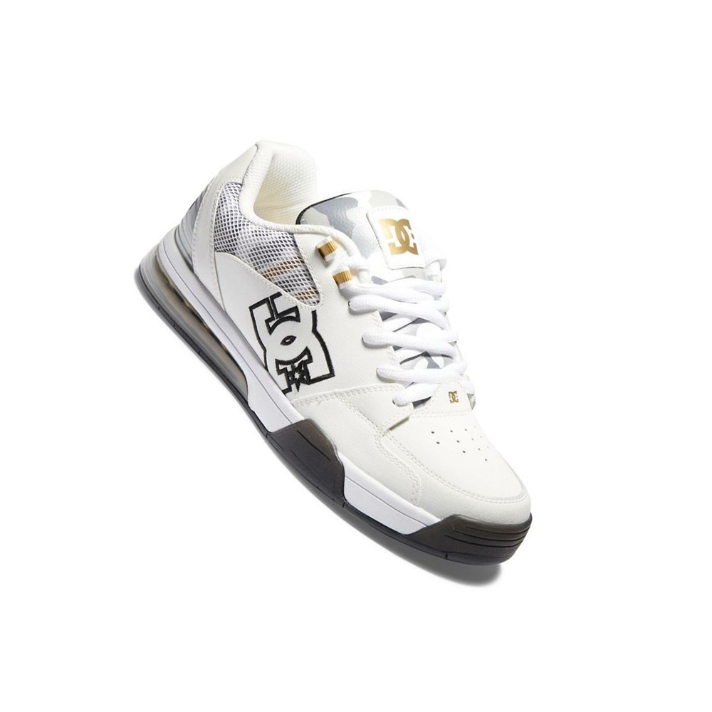 Homme White Camo Basket DC Versatile KB - france XLA-8389796