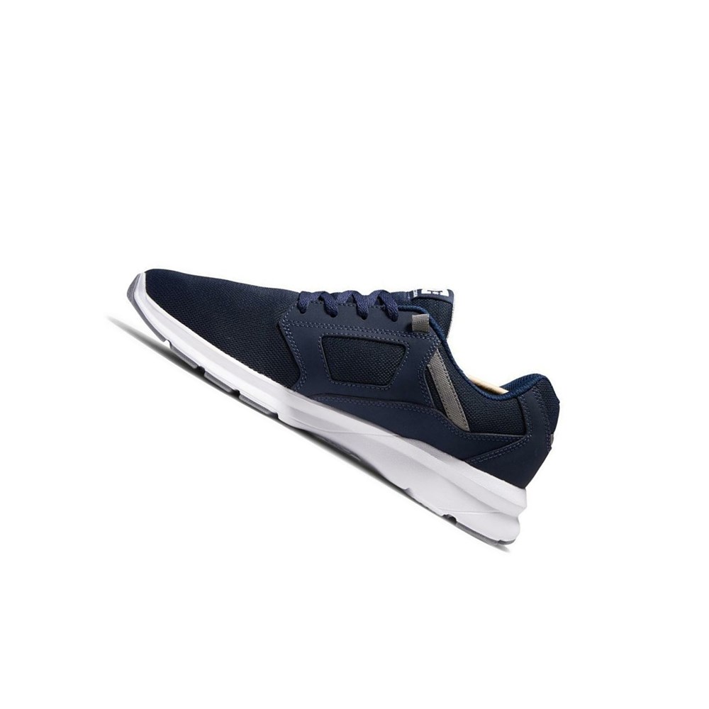 Homme Navy White Basket DC Skyline Lightweight - france DEK-3724103