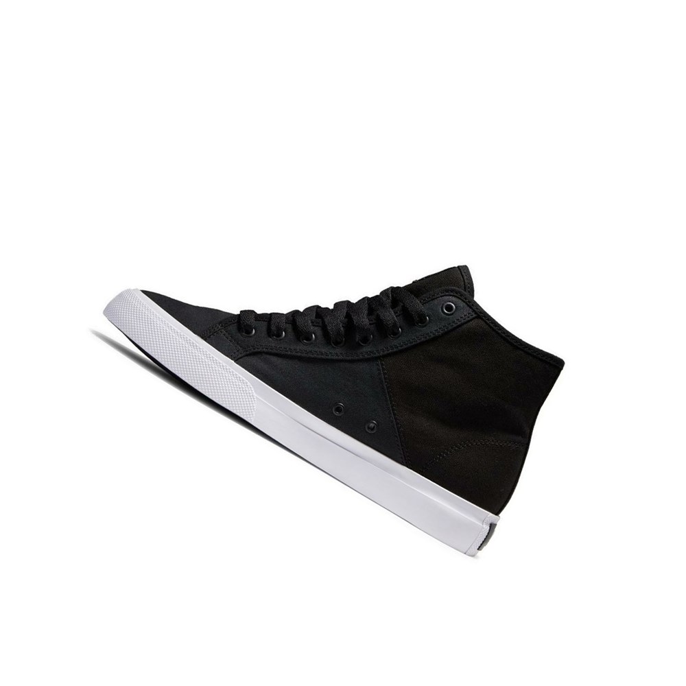 Homme Black White Botte Hiver DC Manual High-Top - france UKL-3934348