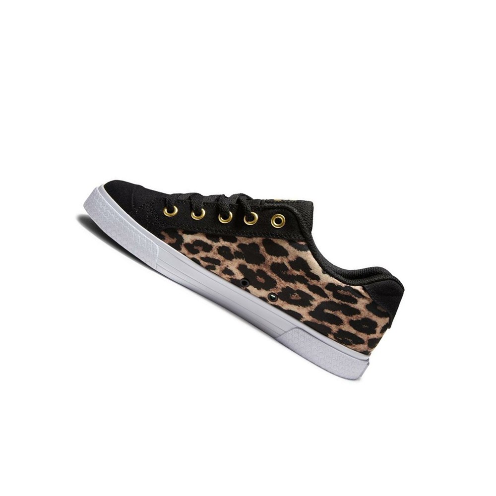 Femme Black Leopard Essentials DC Chelsea - france BQV-7734678