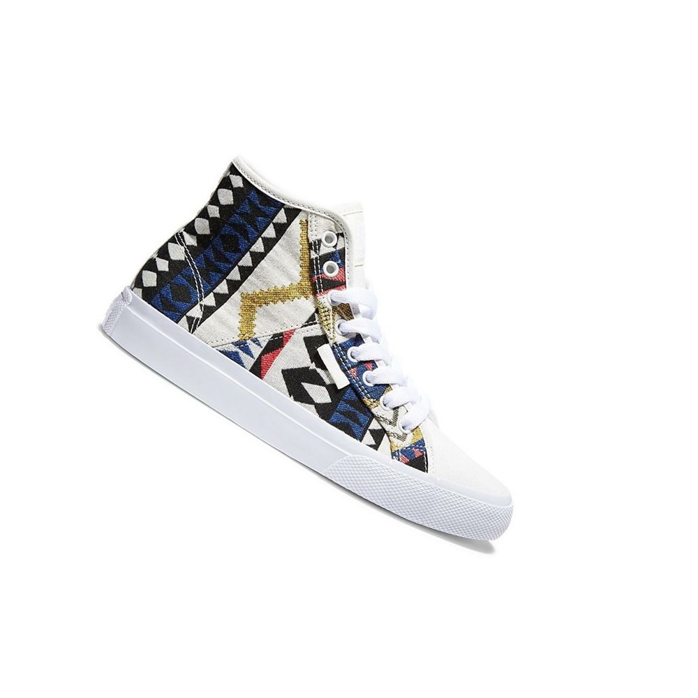 Femme White Multicolor Basket DC Manual High-Top - france RHR-8289936