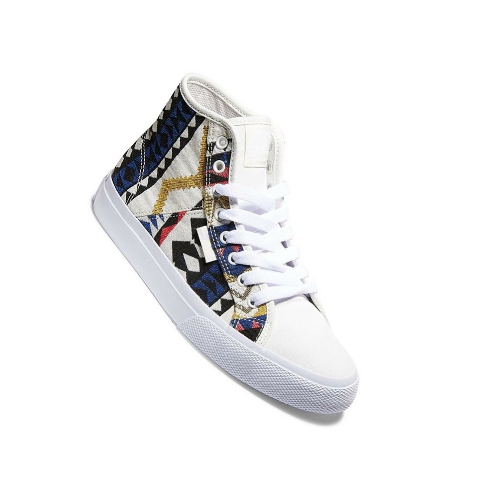 Femme White Multicolor Basket DC Manual High-Top - france RHR-8289936