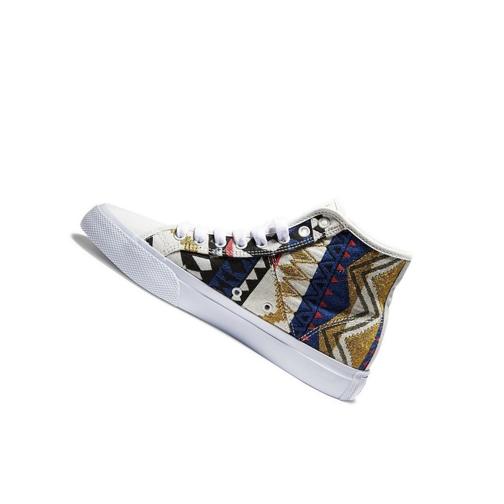 Femme White Multicolor Basket DC Manual High-Top - france RHR-8289936