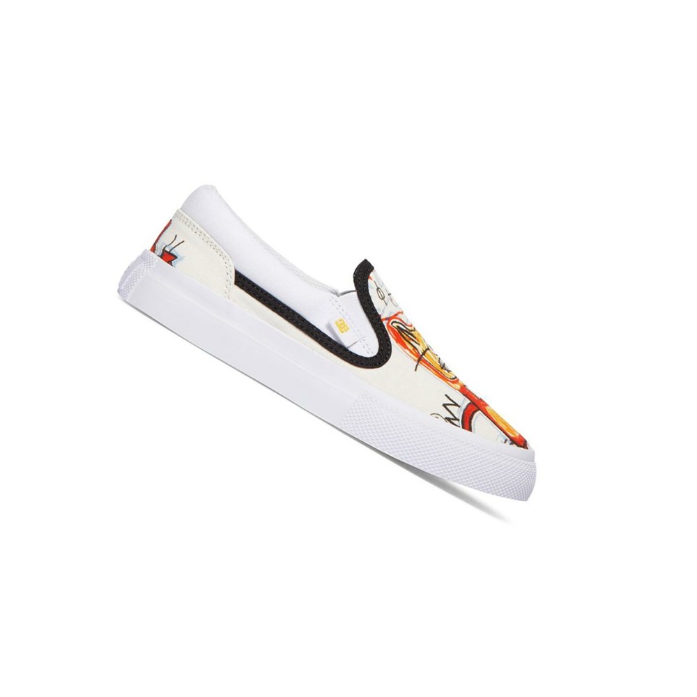 Enfant White Multicolor Slip On DC Basquiat Manual - france YVO-5927145