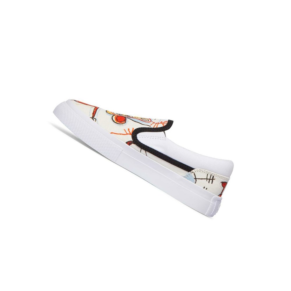 Enfant White Multicolor Slip On DC Basquiat Manual - france YVO-5927145