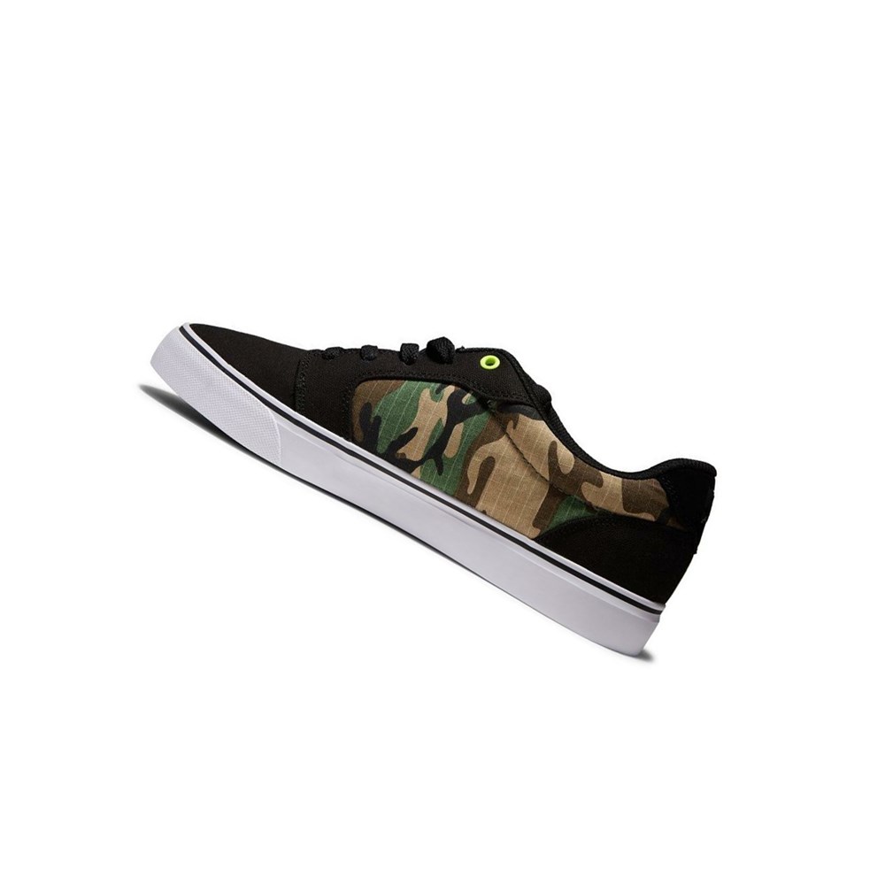 Homme Black Camo Essentials DC Anvil Canvas - france SZX-7746105