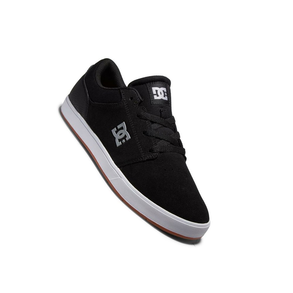 Homme Black White Black Chaussure Skate DC Crisis 2 - france PVO-4793700