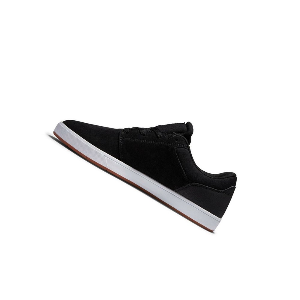 Homme Black White Black Chaussure Skate DC Crisis 2 - france PVO-4793700