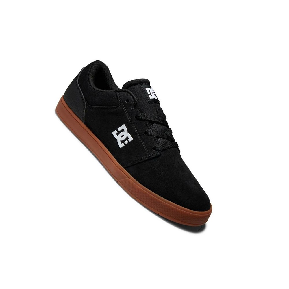 Homme Noir Chaussure Skate DC Crisis 2 Suede - france JDQ-9715426