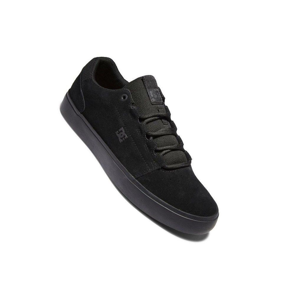 Homme Noir Chaussure Skate DC Hyde Suede - france RFO-3358821