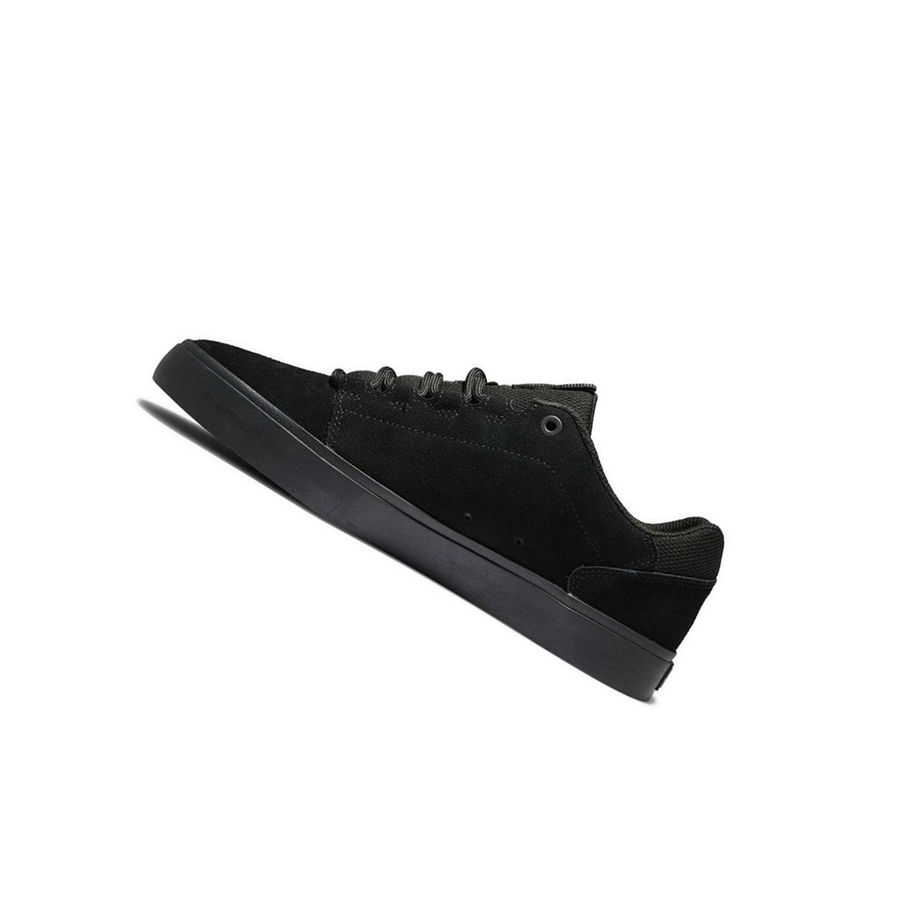 Homme Noir Chaussure Skate DC Hyde Suede - france RFO-3358821