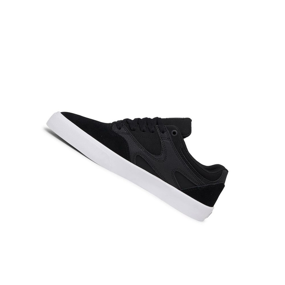 Homme Black White Chaussure Skate DC Kalis Vulc - france PLN-2111699