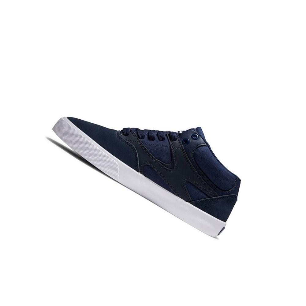 Homme Bleu Marine Chaussure Skate DC Kalis Vulc - france MJL-1405287