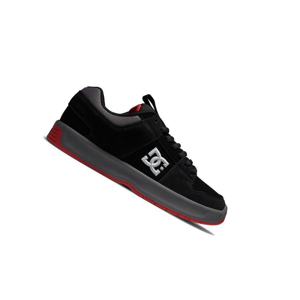 Homme Black Grey Red Chaussure Skate DC Lynx Zero - france DBS-7416430