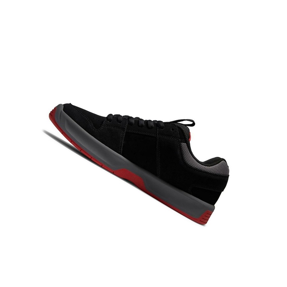 Homme Black Grey Red Chaussure Skate DC Lynx Zero - france DBS-7416430