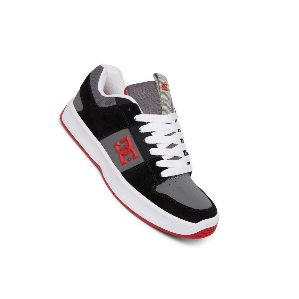 Homme Black Grey Red Chaussure Skate DC Lynx Zero - france ANW-8827048