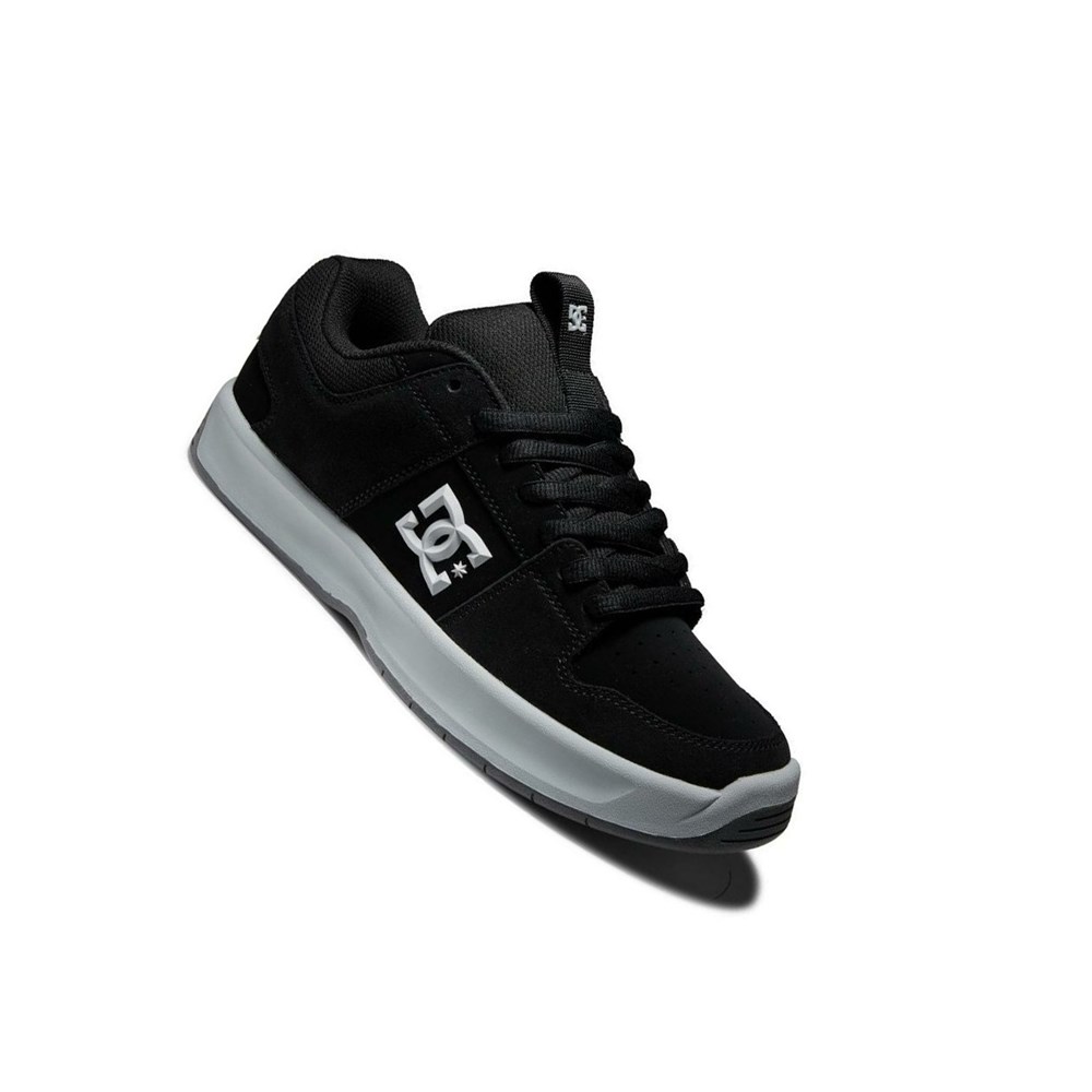 Homme Black Grey Chaussure Skate DC Lynx Zero - france UGA-3594759