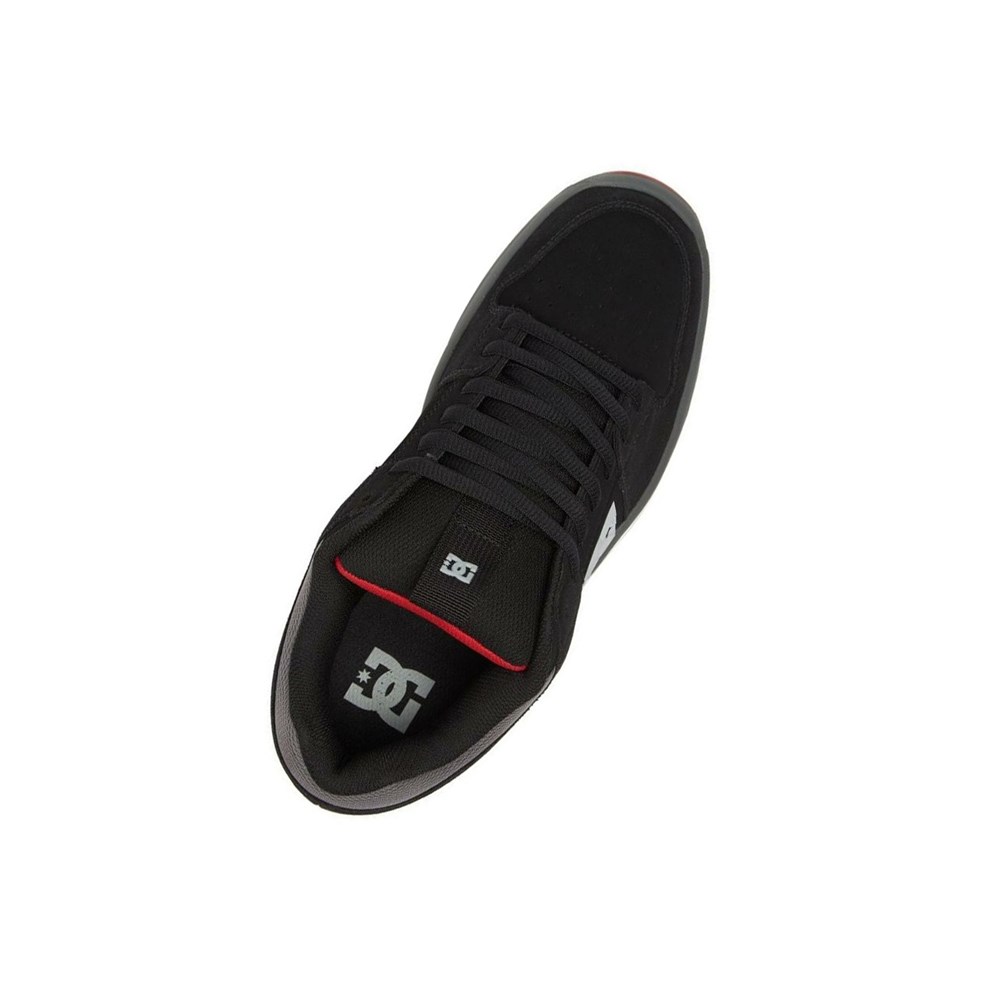 Homme Black Grey Red Chaussure Skate DC Lynx Zero - france DBS-7416430