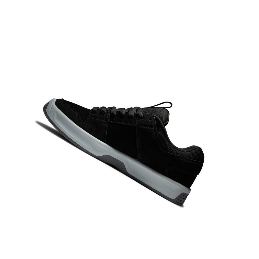 Homme Black Grey Chaussure Skate DC Lynx Zero - france UGA-3594759