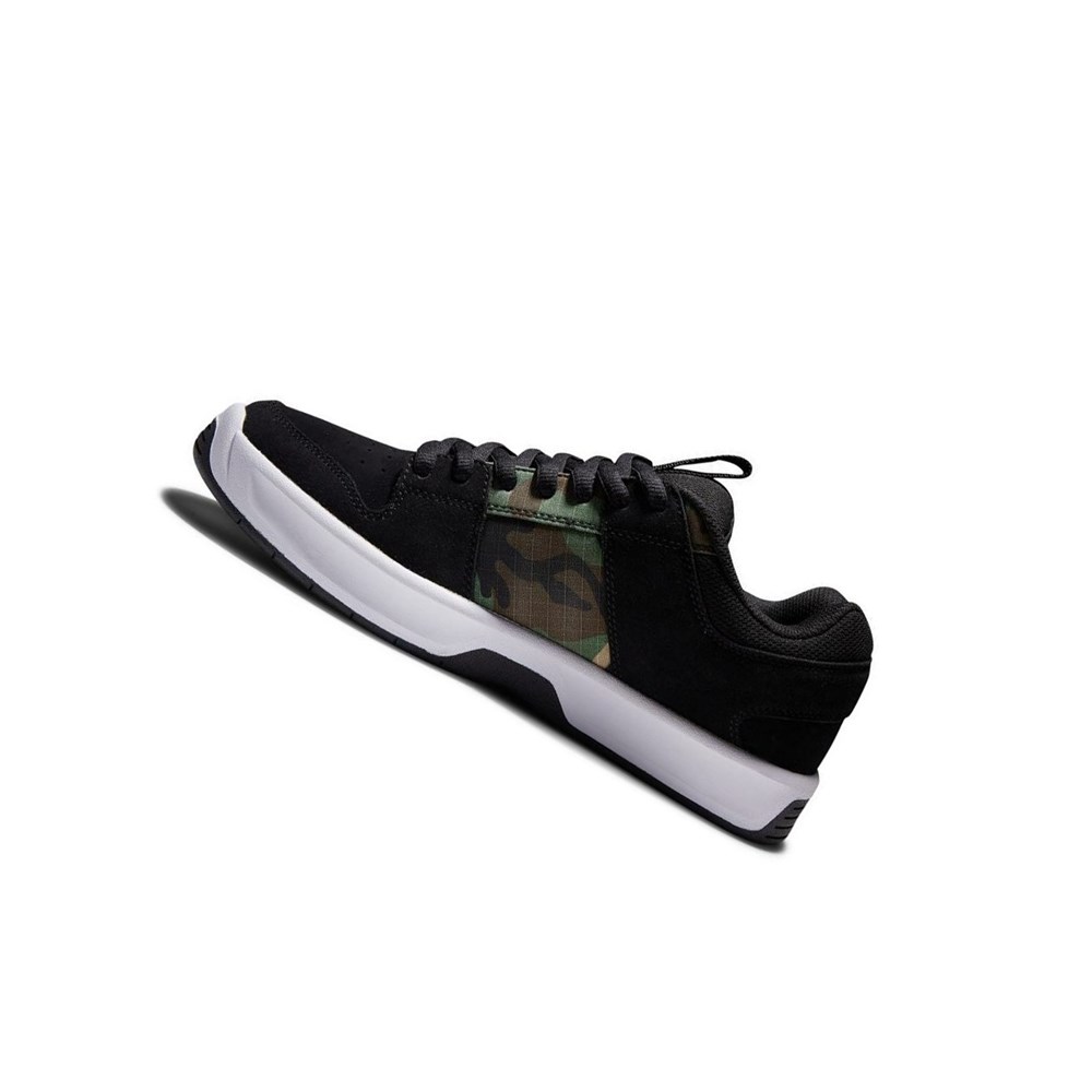 Homme Noir Camouflage Chaussure Skate DC Lynx Zero - france RIL-6418710