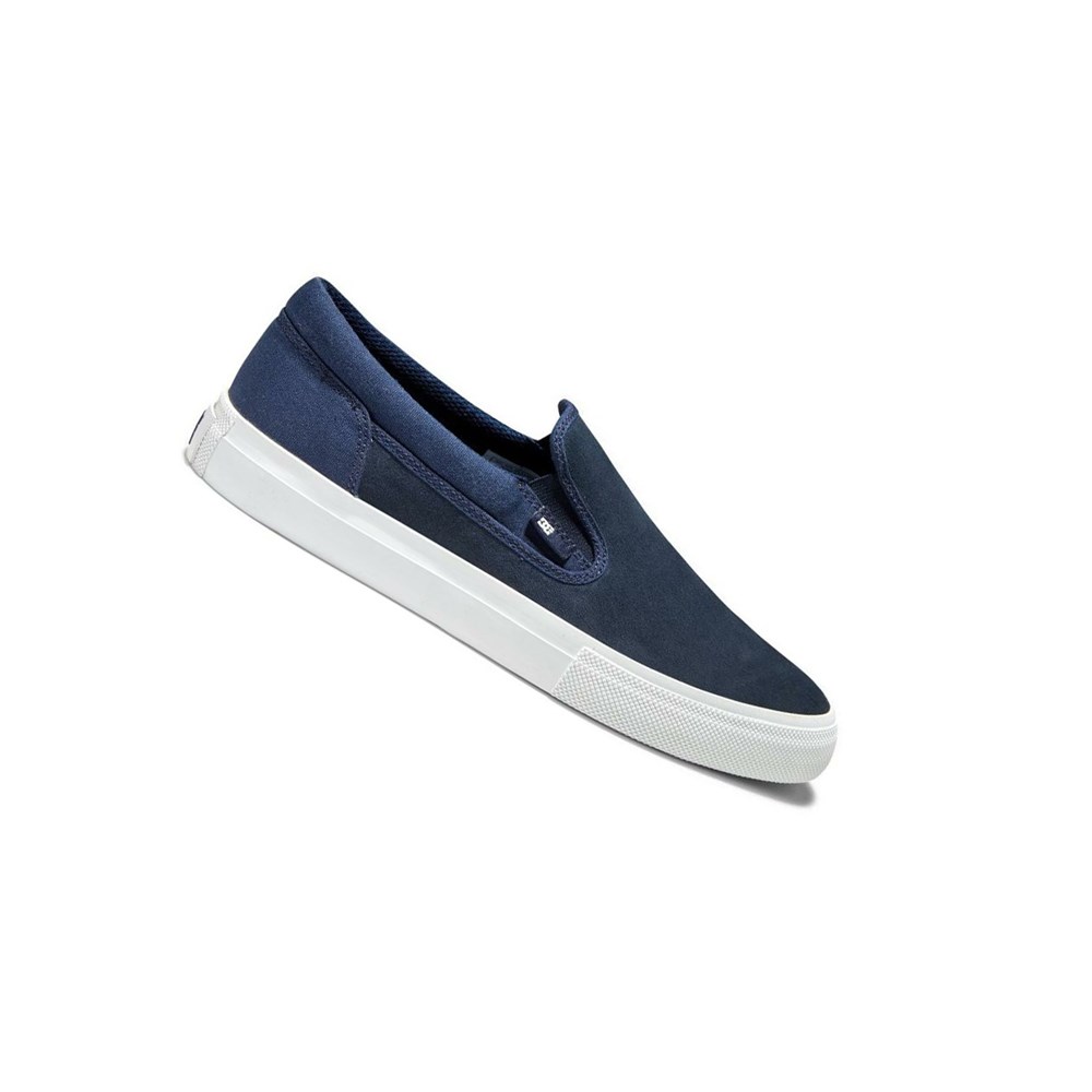 Homme Bleu Marine Chaussure Skate DC Manual - france YTO-6881966