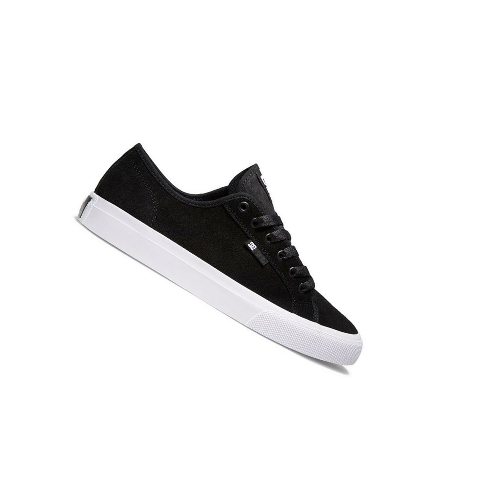 Homme Black White Chaussure Skate DC Manual - france NTK-0803844