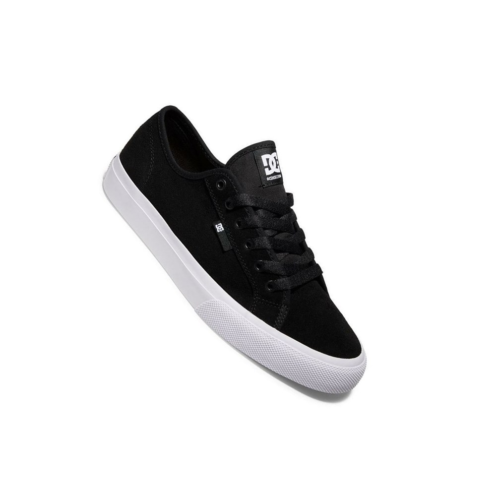 Homme Black White Chaussure Skate DC Manual - france NTK-0803844