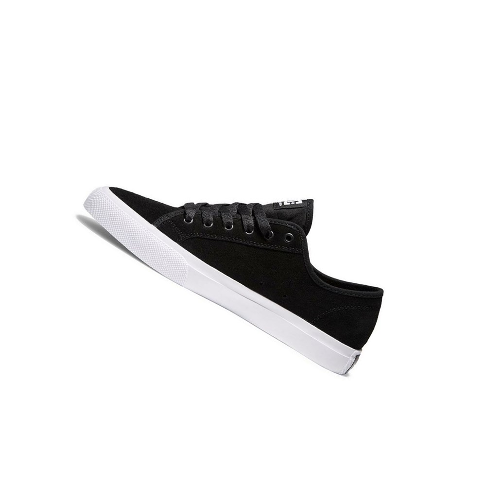 Homme Black White Chaussure Skate DC Manual - france NTK-0803844