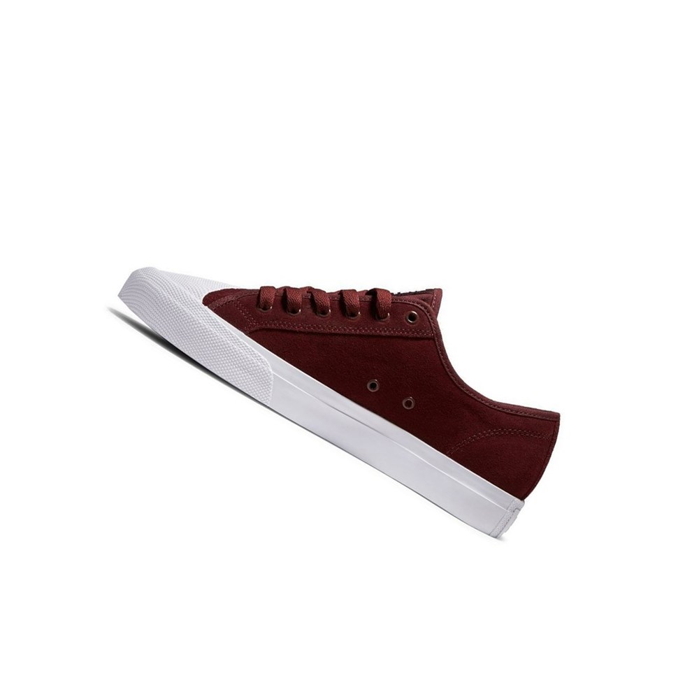 Homme Bordeaux Chaussure Skate DC Manual RT - france IOQ-3799828