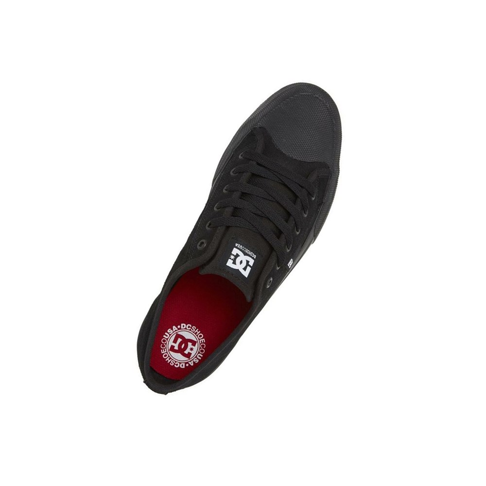 Homme Noir Chaussure Skate DC Manual RT - france IVM-7377508