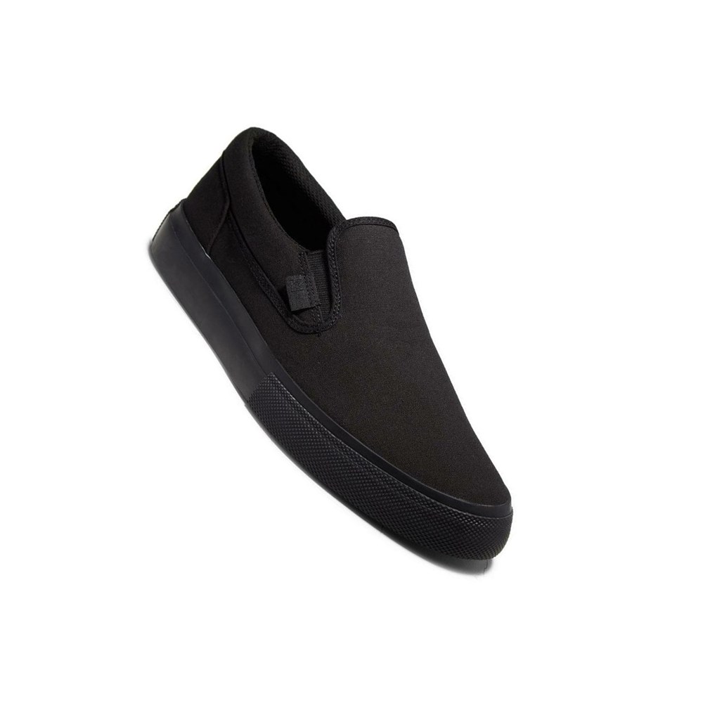 Homme Black Black Slip On DC Manual - france ZZM-7253763