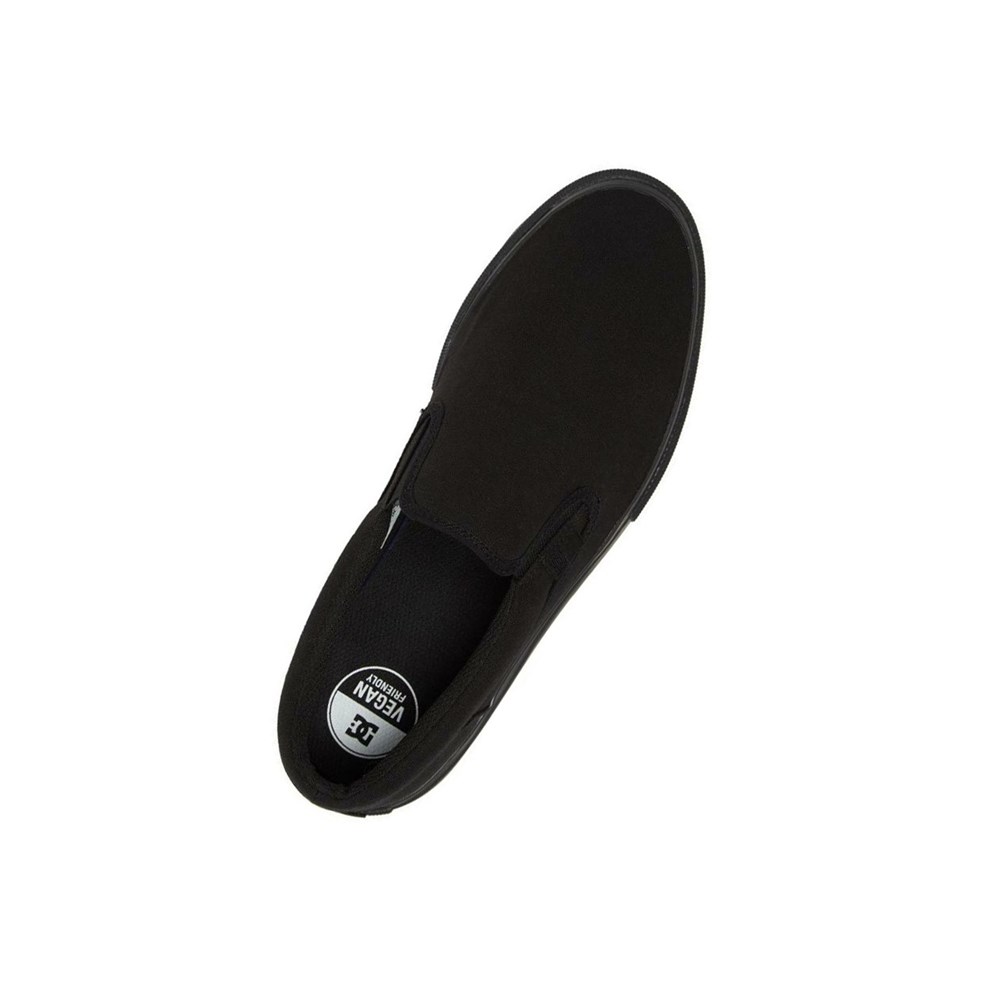 Homme Black Black Slip On DC Manual - france ZZM-7253763