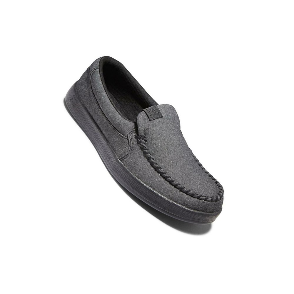 Homme Grise Slip On DC Villain - france VSZ-2609130