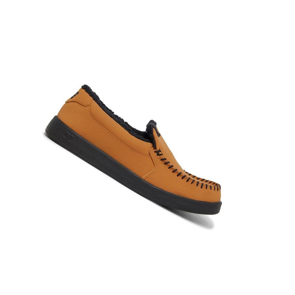 Homme Brown Black Slip On DC Villain - france SEF-9866094