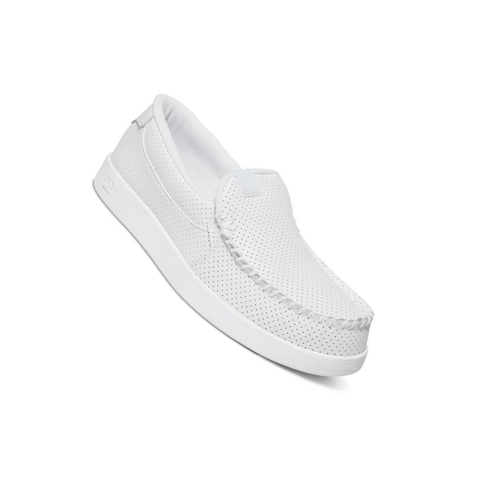 Homme Blanche Slip On DC Villain - france UAW-6267325