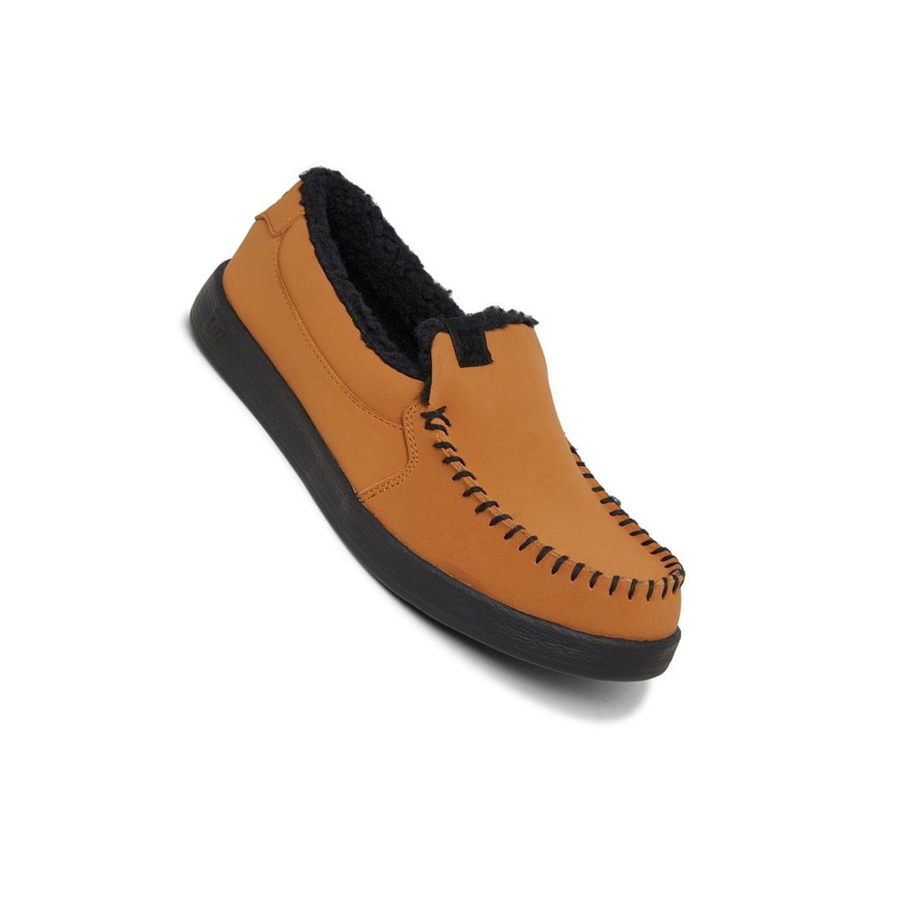 Homme Brown Black Slip On DC Villain - france SEF-9866094