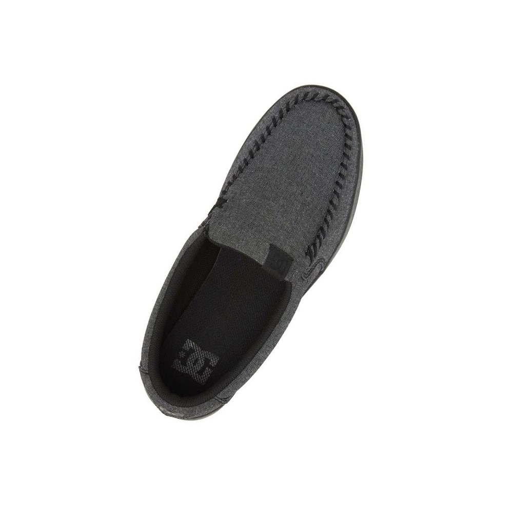 Homme Grise Slip On DC Villain - france VSZ-2609130