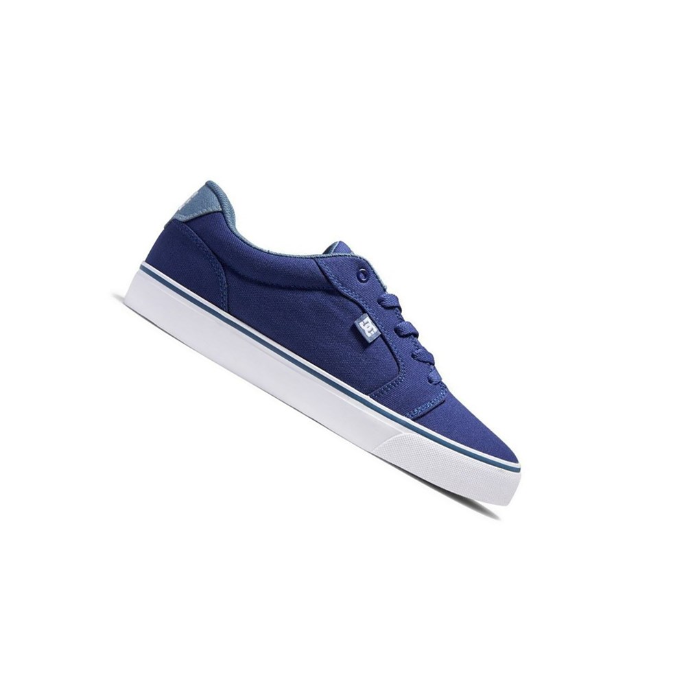 Homme Navy Blue White Basket DC Anvil - france SXY-7458009