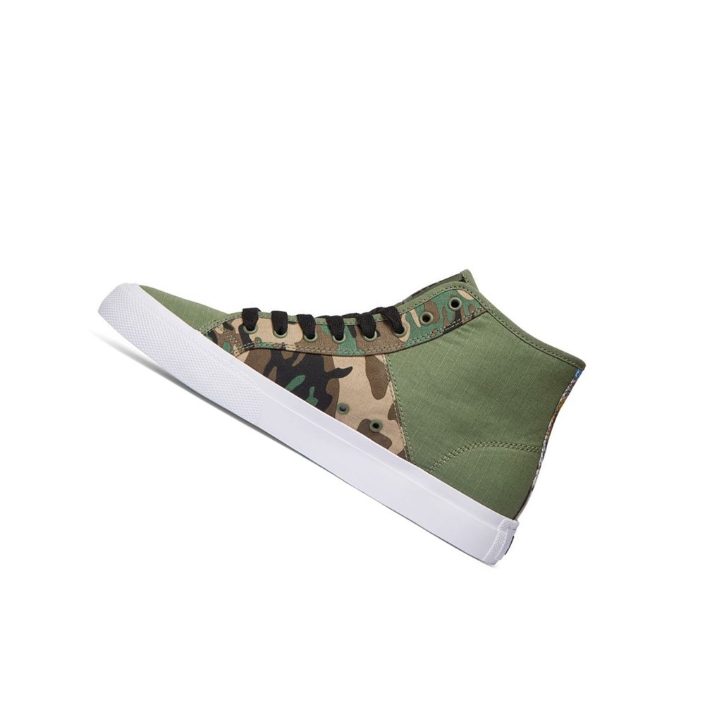 Homme Black Camo Basket DC Basquiat Manual High-Top - france PKM-3332825