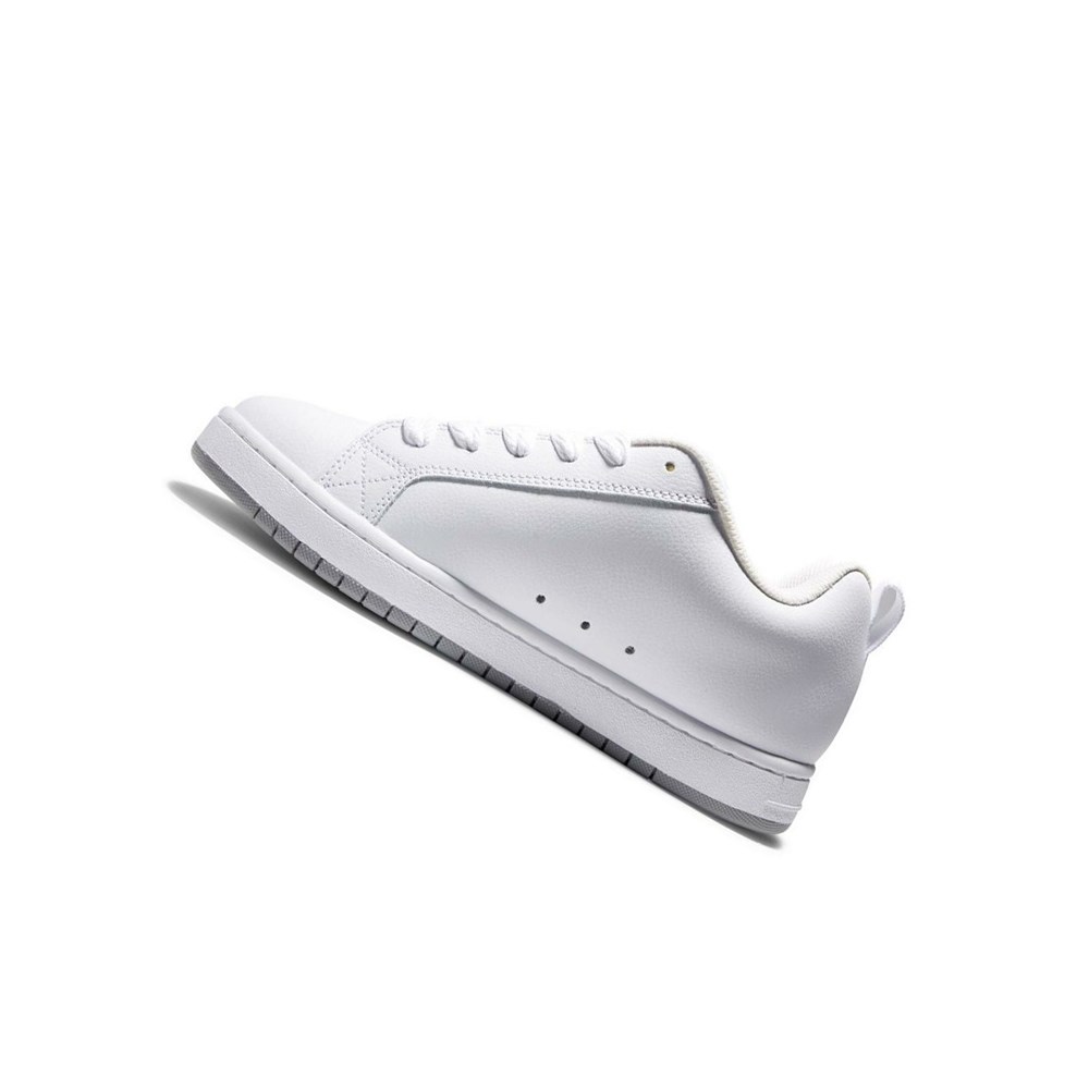 Homme White Royal Grey Basket DC Court Graffik - france QUA-4036766