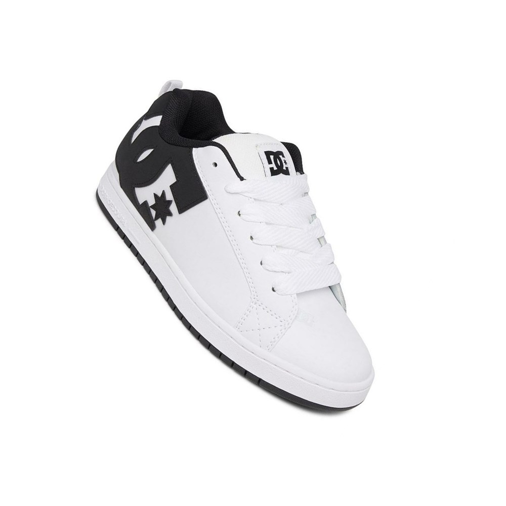 Homme White black Basket DC Court Graffik - france DPM-3575362