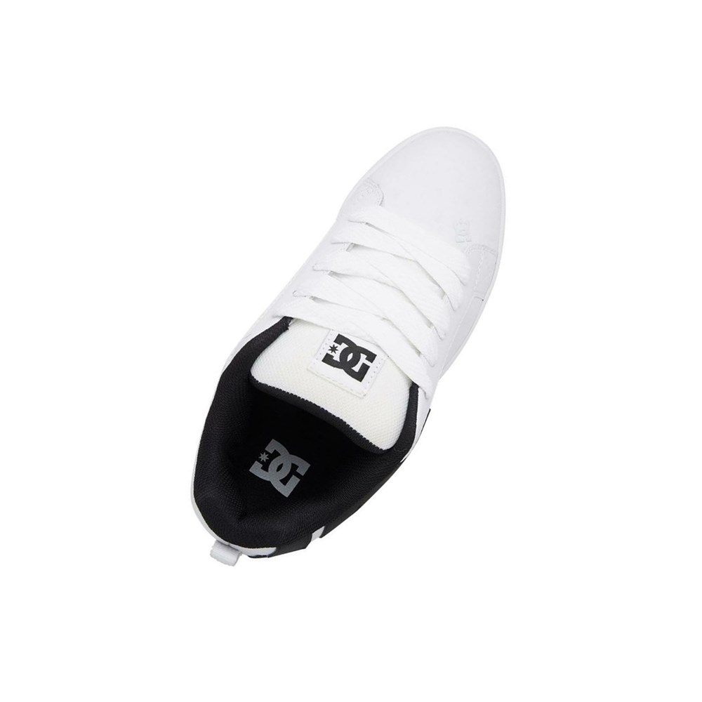 Homme White black Basket DC Court Graffik - france DPM-3575362