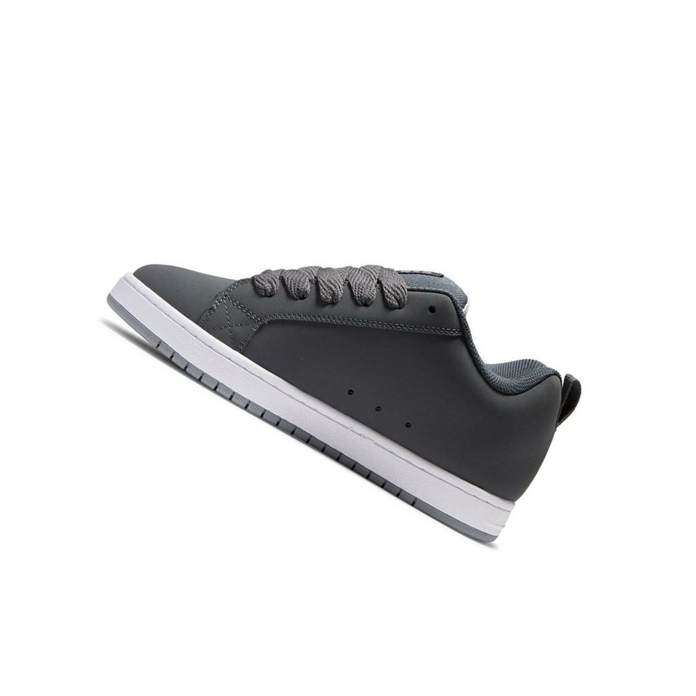 Homme Grey White Basket DC Court Graffik - france WDX-7237820