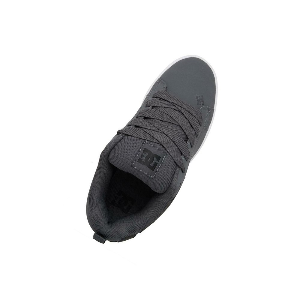 Homme Grey Black White Basket DC Court Graffik - france ATX-3783269