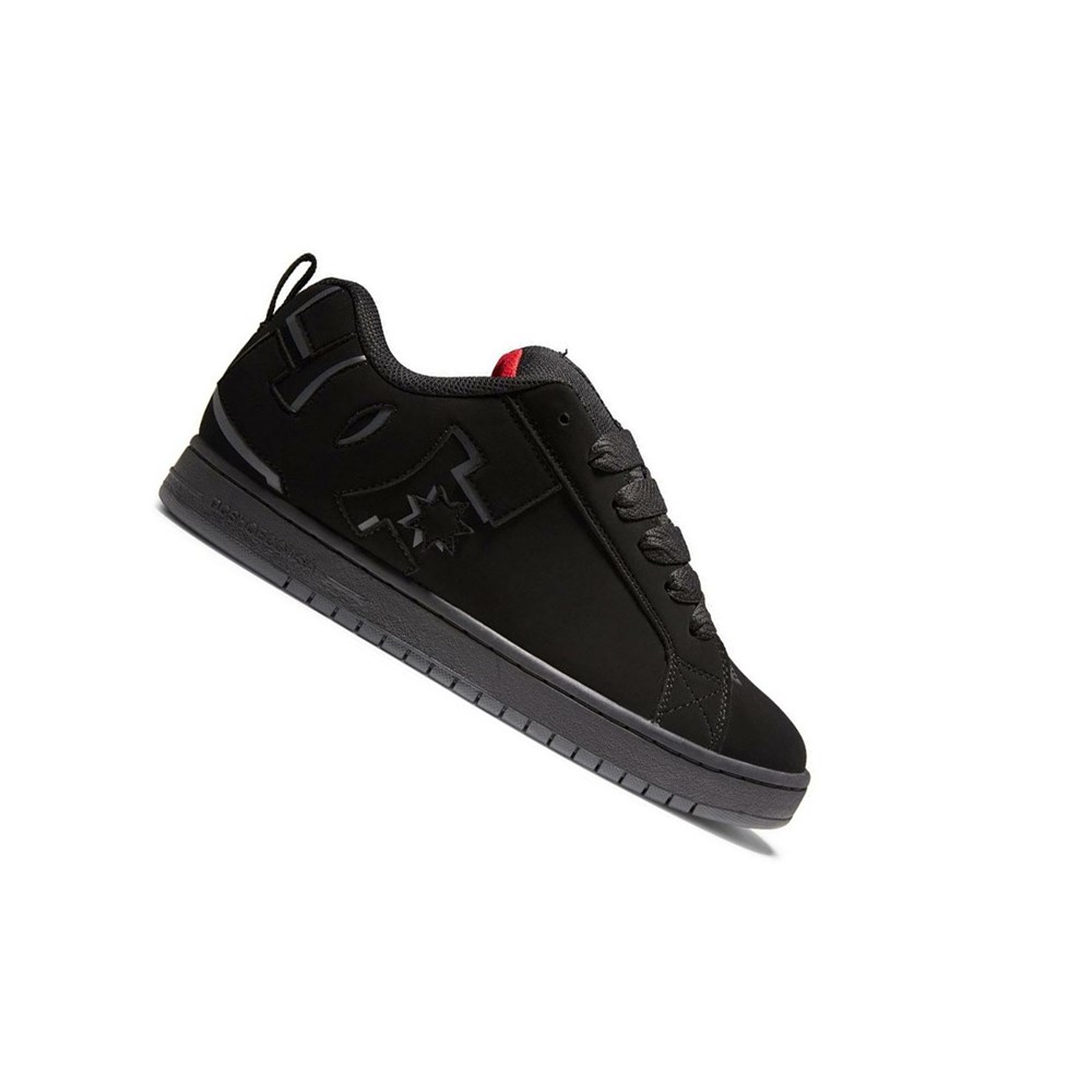 Homme Black Red Basket DC Court Graffik - france SXT-5000653