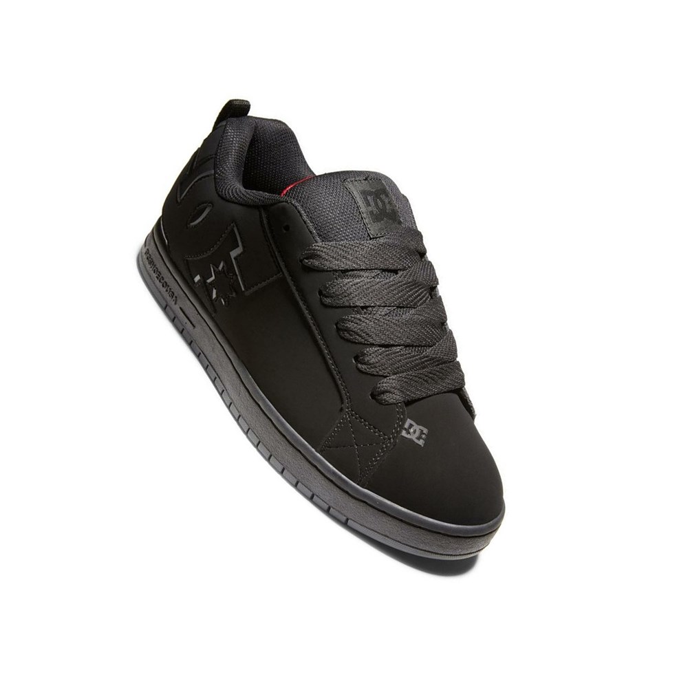 Homme Black Red Basket DC Court Graffik - france SXT-5000653