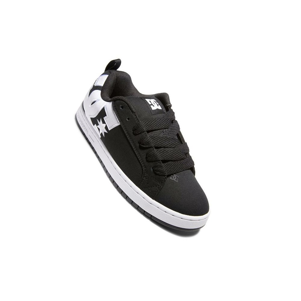 Homme Black Blue Basket DC Court Graffik Cupsole - france EKO-9242919