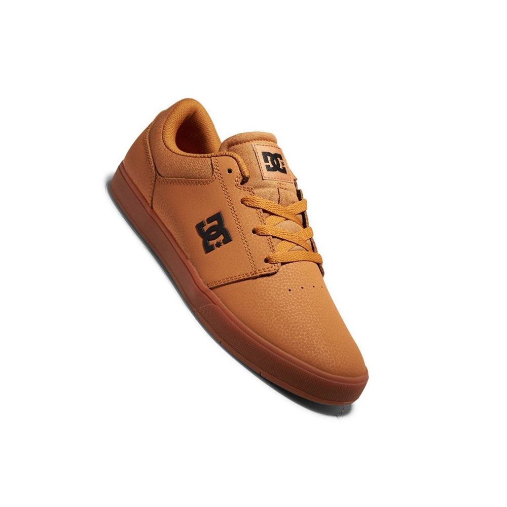 Homme Marron Basket DC Crisis 2 Suede - france BYH-2952451