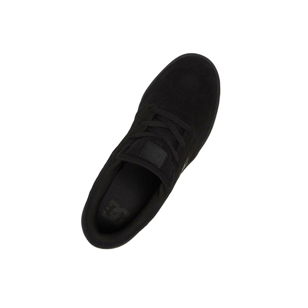 Homme Black Black Basket DC Crisis 2 Suede - france ROB-3025300